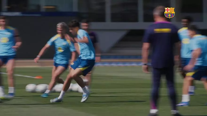 El Barcelona, en modo Liga