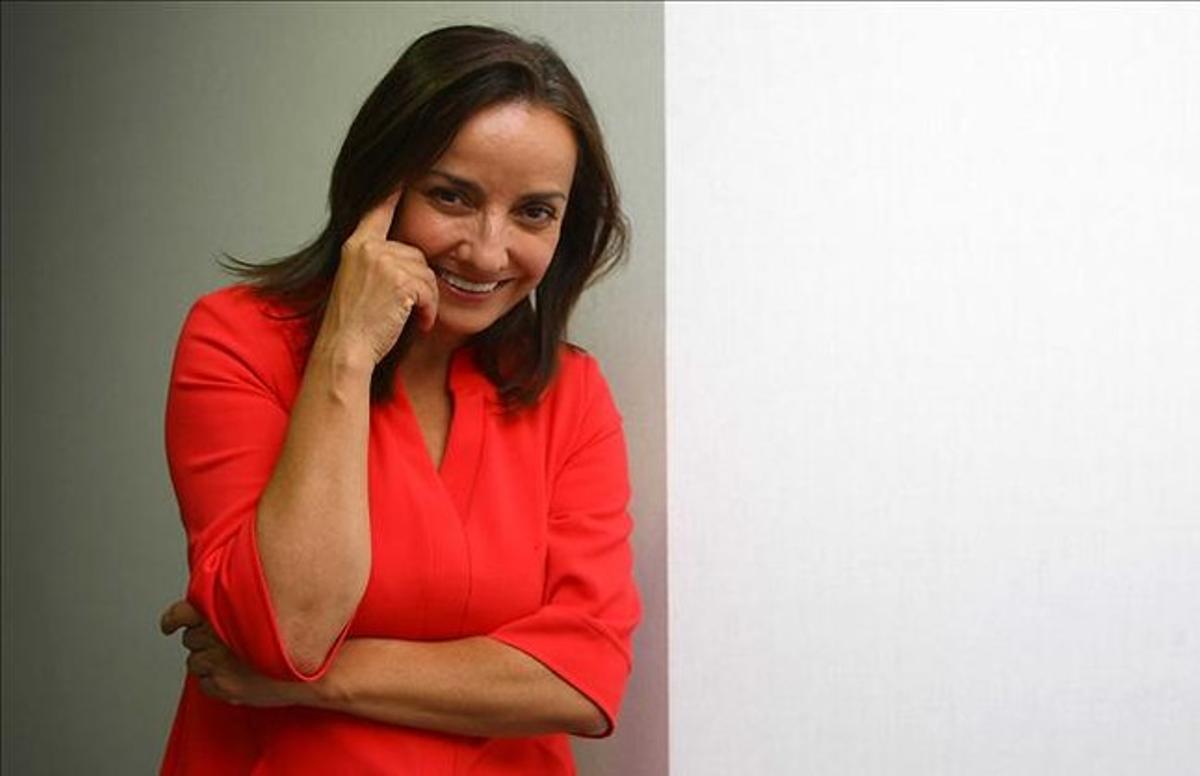 Pepa Bueno, presentadora d’’Hoy per hoy’ a la SER amb Gemma Nierga.