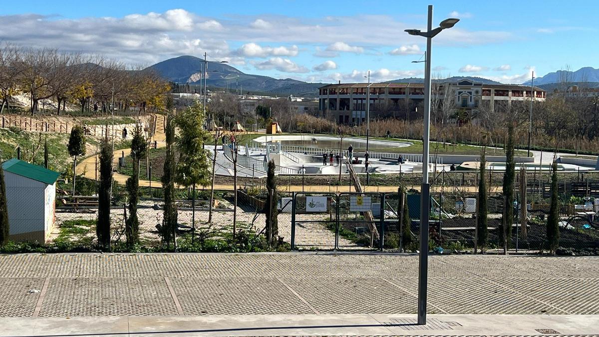 El parque Europa acogerá la zona de escalada ahora adjudicada.