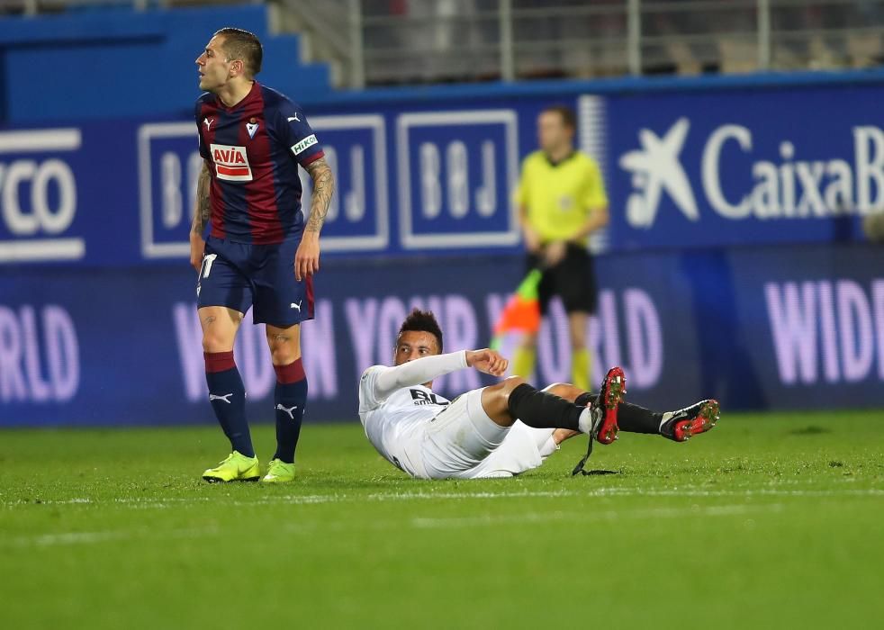 SD Eibar - Valencia CF, en imágenes