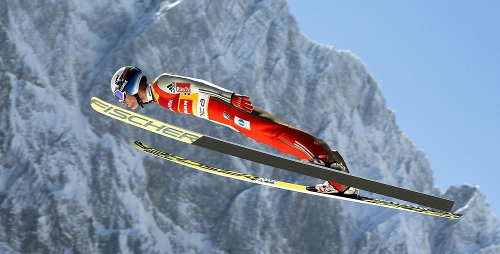 Copa del Mundo de saltos de esquí por equipos en Planica (Eslovenia)