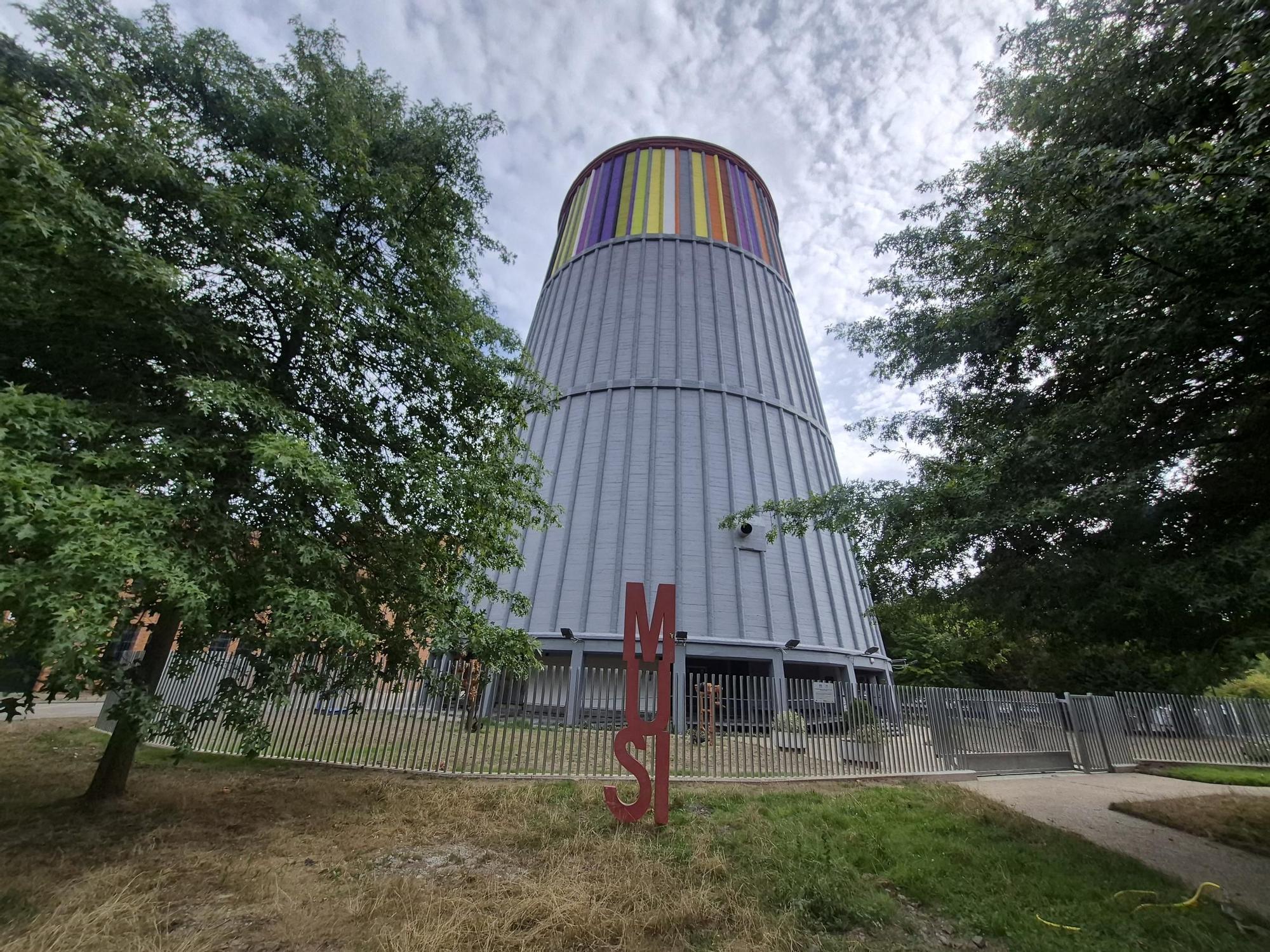 La sede del Museo de la Siderurgia, en La Felguera.