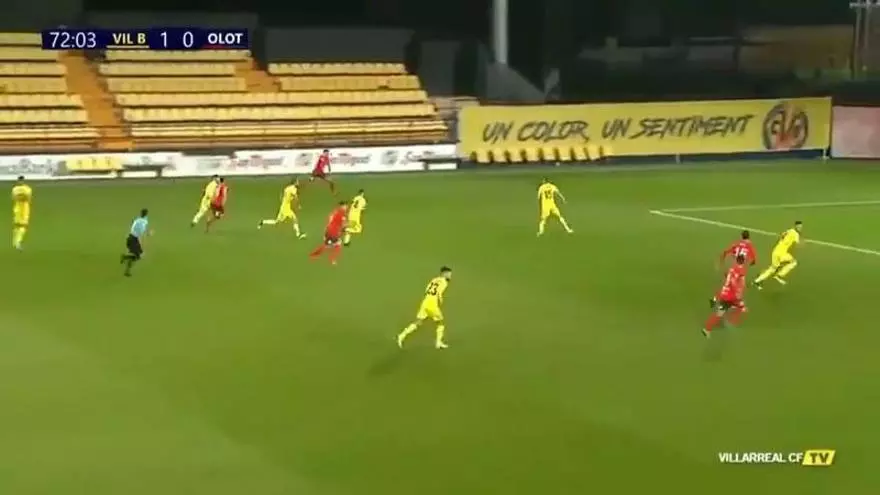 Los inicios de Pep Chavarría en el Olot