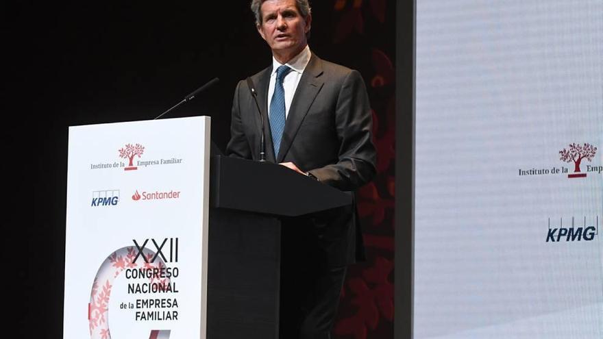 Francisco J. Riberas cierra el XXII Congreso de la Empresa Familiar.