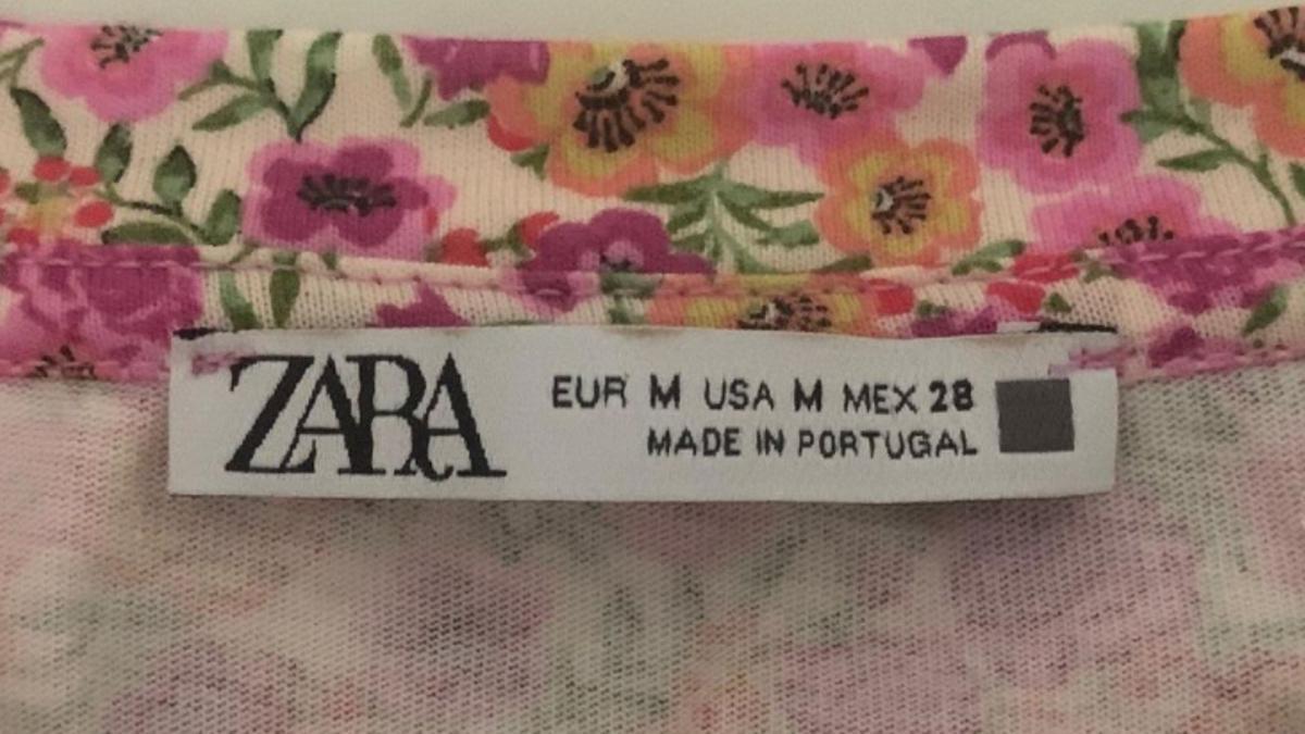 Mensajes ocultos de las etiquetas de Zara
