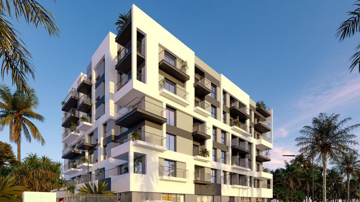 Aspecto que tendrá el edificio de 76 vivivendas de alquiler joven en Elche