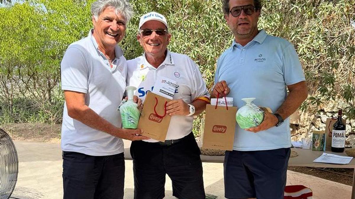 Giovanni Battista y Antoni Nadal conquistan el décimo torneo del circuito balear del Campeonato del Mundo de golf amateur by Soft Line
