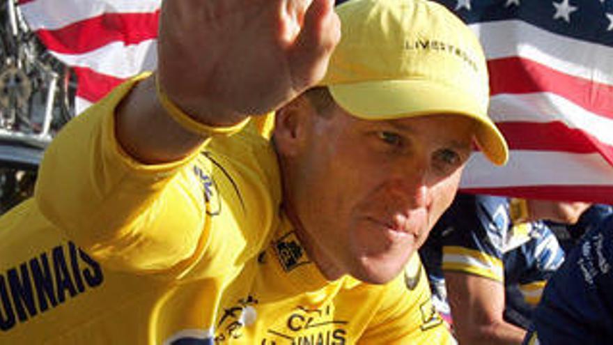 Lance Armstrong en una imatge d&#039;arxiu