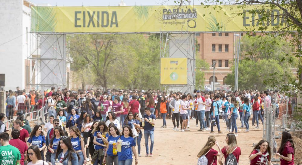 Paellas Universitarias en Moncada 2018