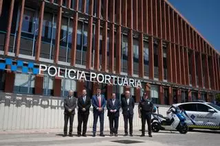 Elena inaugura la nueva sede de la Policía Portuaria del Puerto de Barcelona