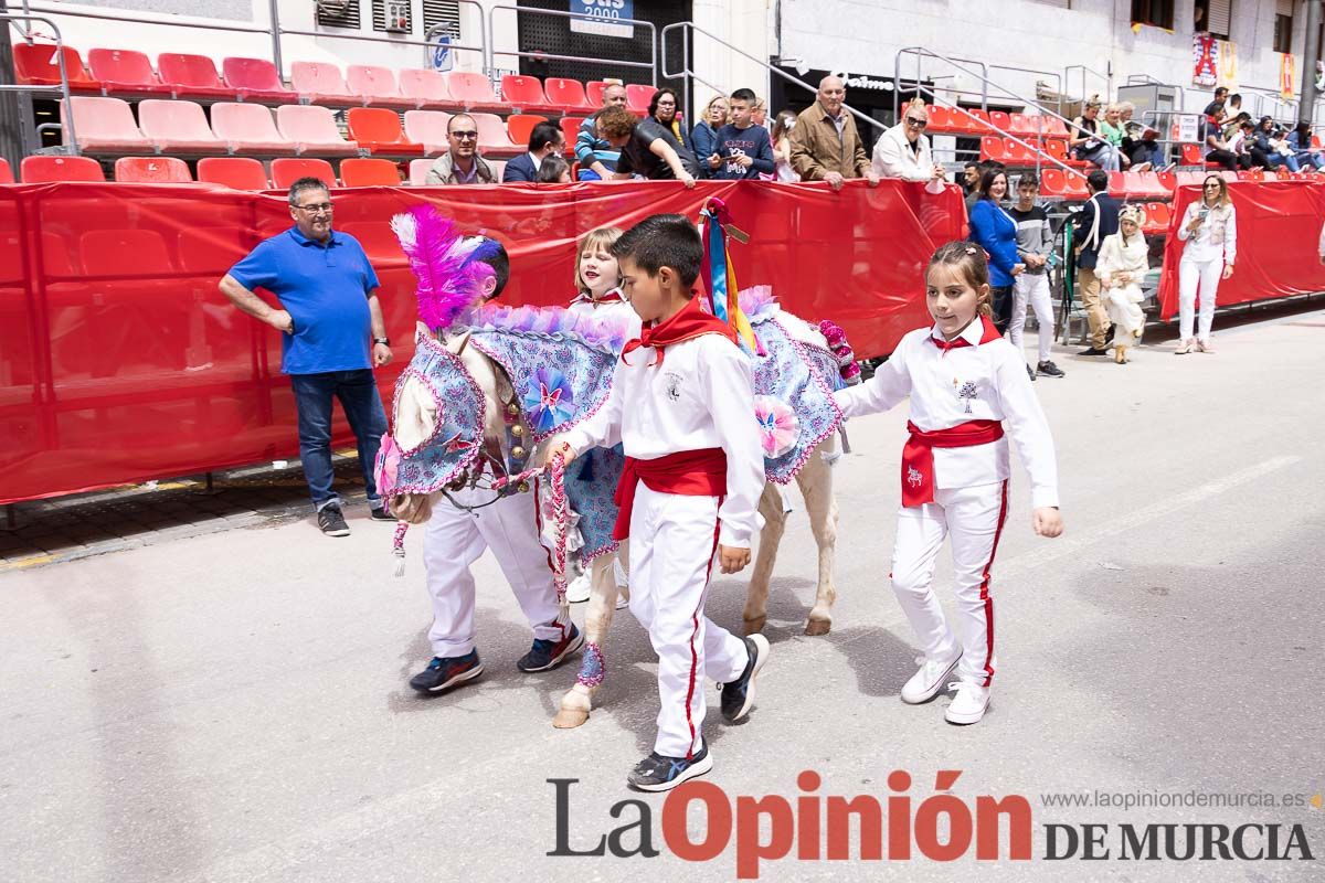 Desfile infantil en las Fiestas de Caravaca (Bando Caballos del Vino)