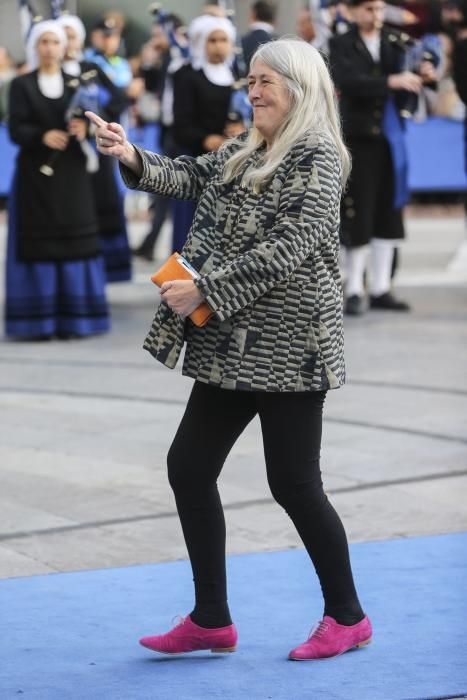 "La alfombra azul de los premios "Princesa de Asturias" 2016"