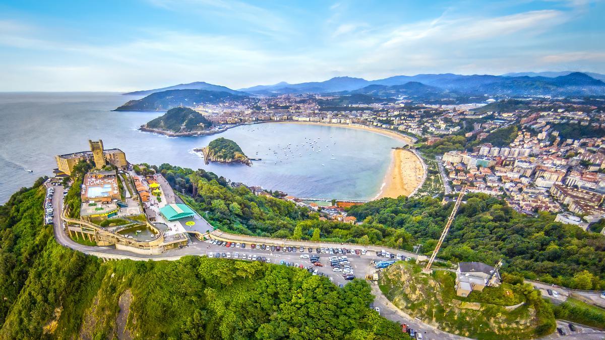 El parque de atracciones con las mejores vistas de España está en el Monte Igueldo