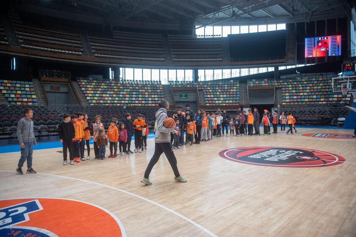 Entrenamiento de puertas abiertas del Leyma en el Coliseum