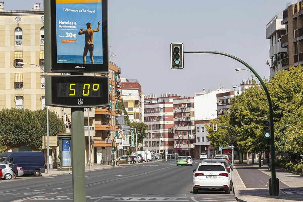Tórrido domingo de calor en Córdoba