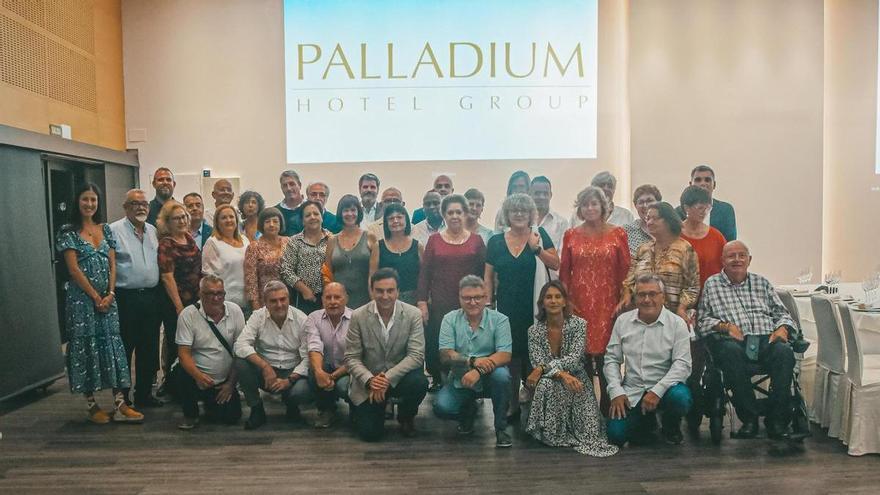 Cena homenaje a 17 trabajadores jubilados del Grupo Empresas Matutes y Palladium Hotel Group en Ibiza