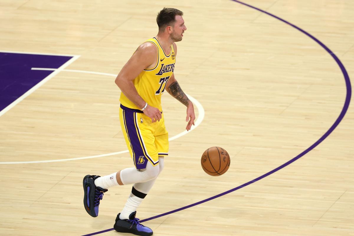 Luka Doncic, jugador de Los Angeles Lakers de la NBA.
