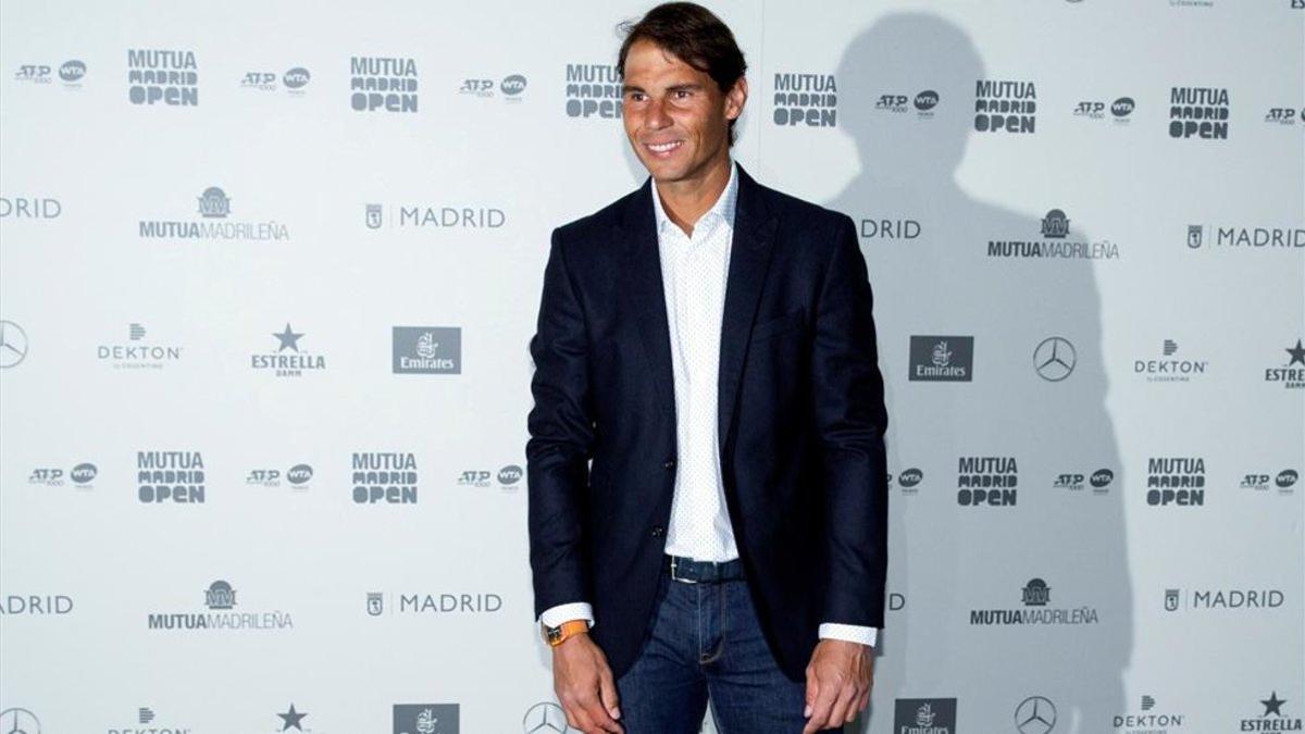 Nadal juega al despiste sobre su participación en el Madrid Masters