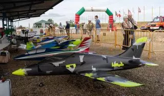 Zamora acoge una exposición estática de aeromodelismo y drones