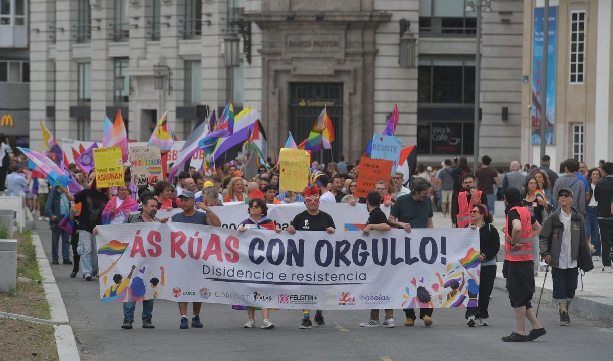 Marcha del Orgullo LGTBIQ+.