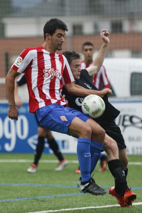 Final de la Copa Federación entre el Real Avilés y el Sporting B