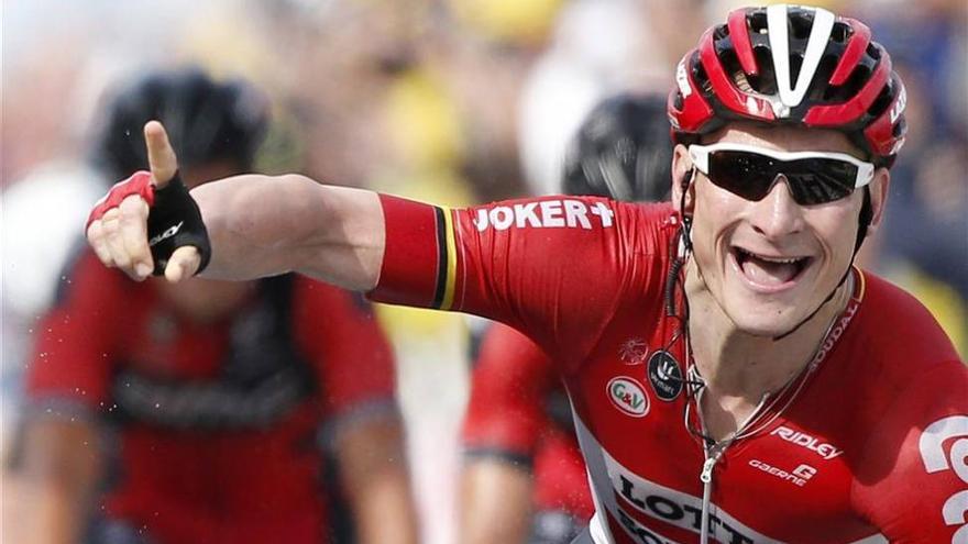 Greipel gana al sprint, Cancellara líder y Quintana y Nibali ceden tiempo