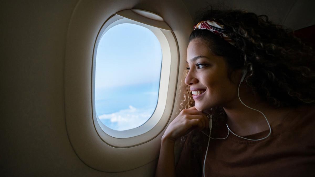 Cabina de avión y coronavirus