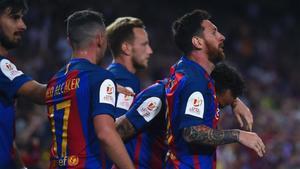 Messi volvió a ser el futbolista más decisivo del Barça y sentenció la final en la primera parte