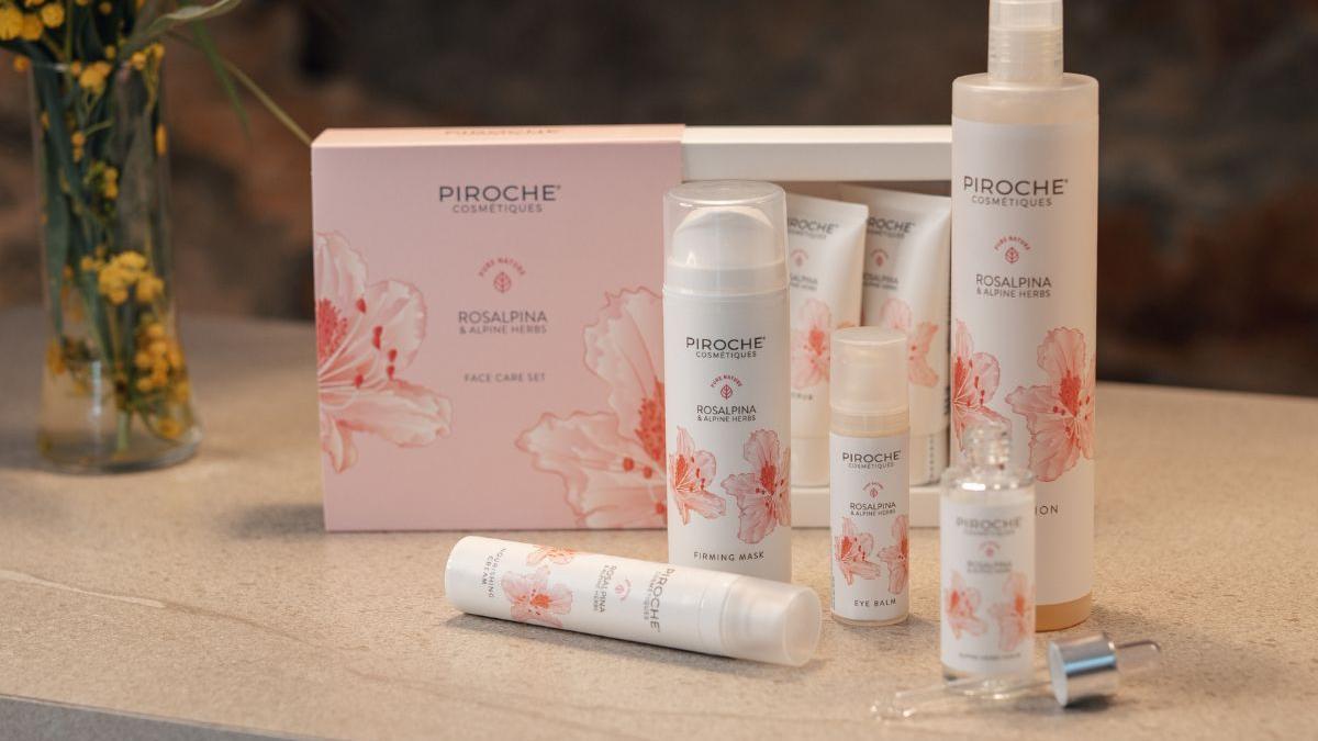 Tratamiento facial rosa alpina.