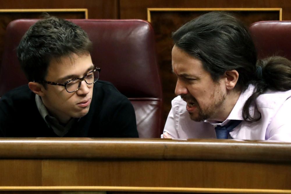 Bronca entre Iglesias y un diputado del PP en el Congreso