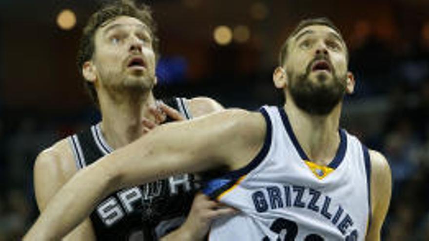 Gran actuación de Marc Gasol con los Grizzlies