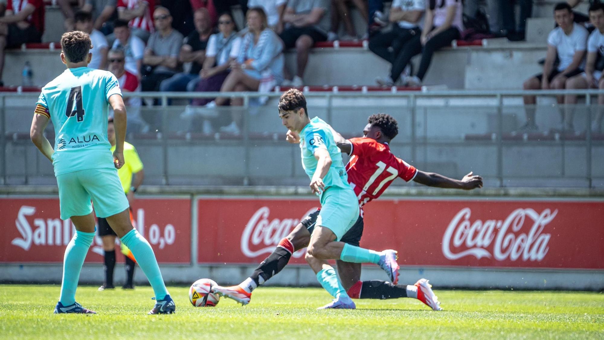 Athletic-RCD Mallorca: ida de cuartos de la Copa de Campeones juvenil