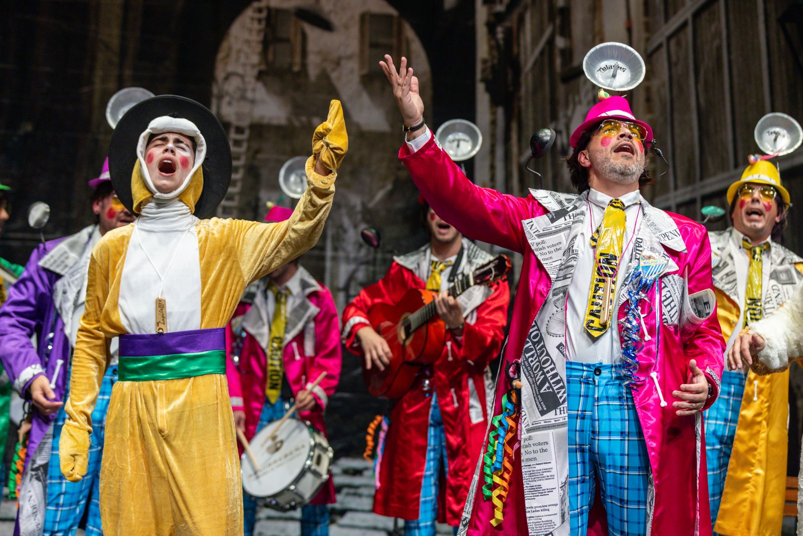 Murga '¡Hay lupita!', en la cuarta preliminar del Concurso del Carnaval (COAC) de Málaga 2025