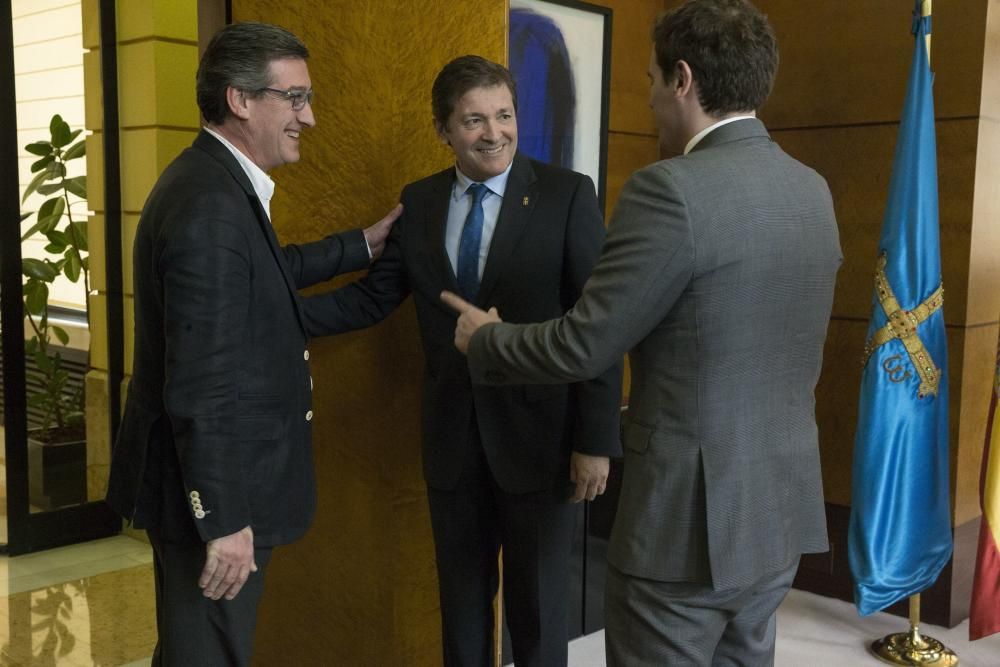 Albert Rivera con Javier Fernández