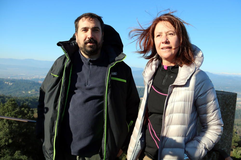 Acord entre Girona i Celrà per compartir el castell de Sant Miquel