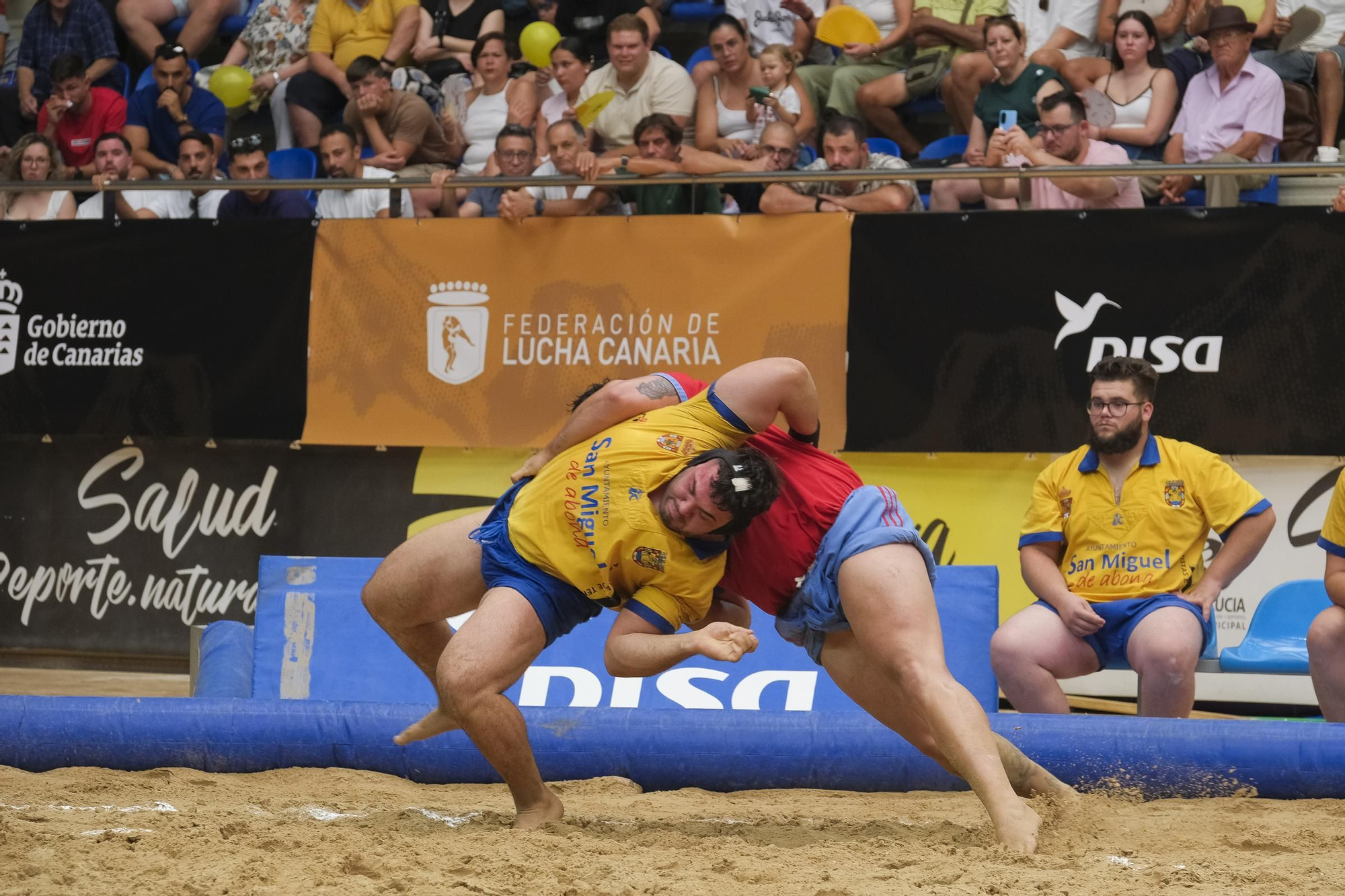 Final del torneo DISA Gobierno de Canarias de Lucha
