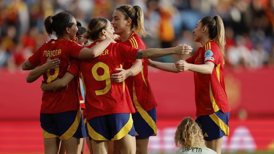 España se coloca líder de su grupo de Nations League