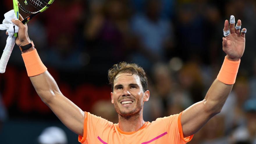 Nadal pasa de ronda al vencer a Zverev.