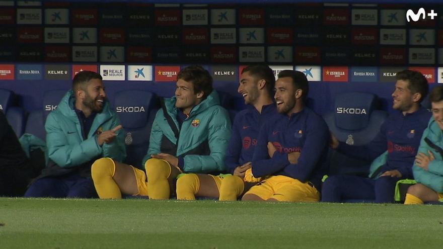 Las burlas de Jordi Alba contra el Espanyol