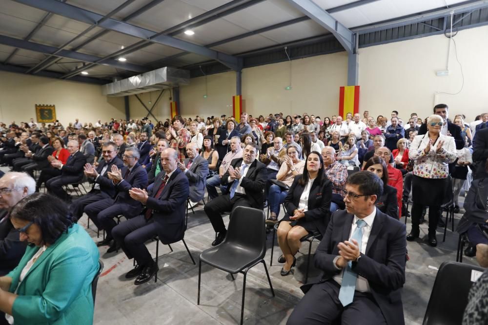 Festividad del Pilar celebrada por la Comandancia de la Guardia Civil de Gijón