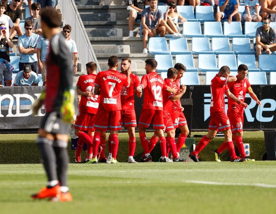 Las mejores fotografías del primer partido de Liga que midió a celestes y a pericos en Balaídos.