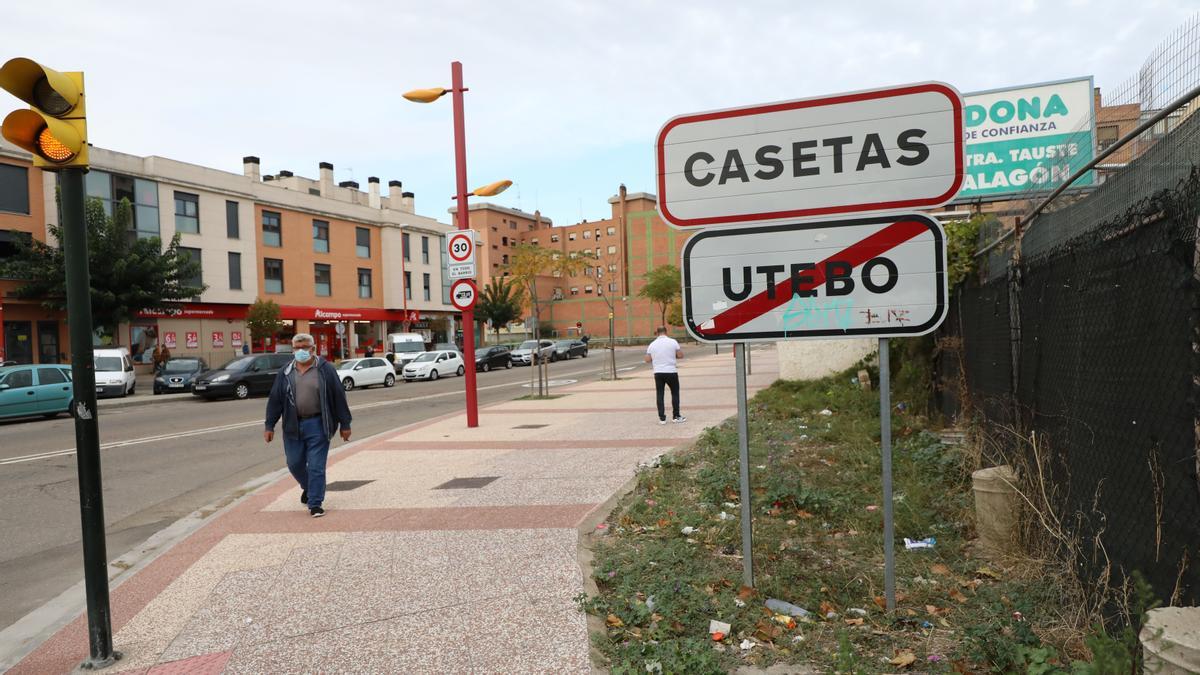 Los hechos tuvieron lugar en el barrio rural de Casetas, perteneciente a Zaragoza.