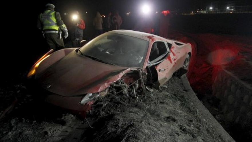 Accidente de tráfico de Arturo Vidal