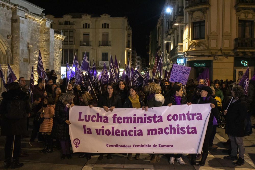 Manifestación contra la violencia de género