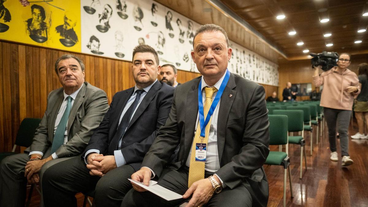 Santiago Pozas, Juan Guerrero y José Miguel Garrido.