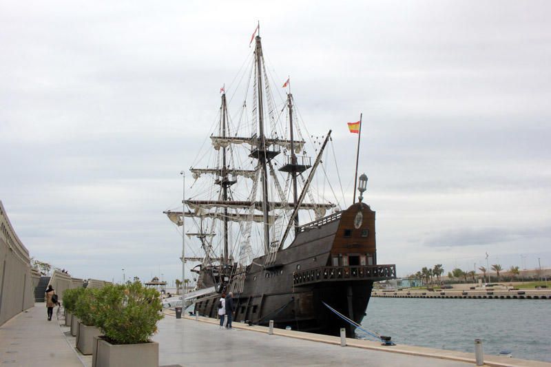 Así es el galeón Andalucía