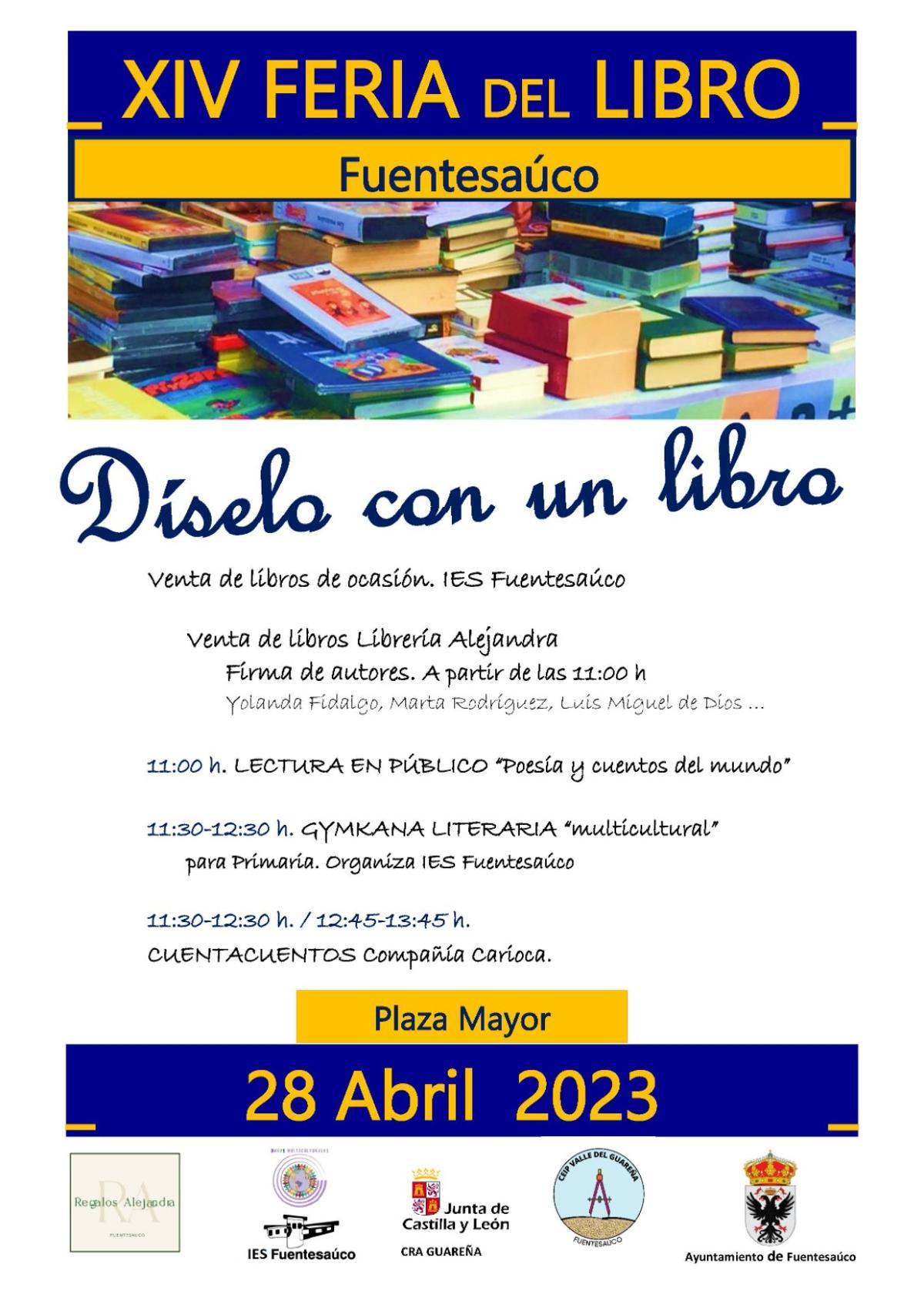 Cartel de la Feria del Libro de Fuentesaúco