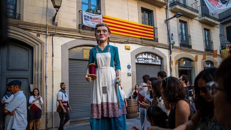 La FMA de Manresa estrena la geganta Sibil·la