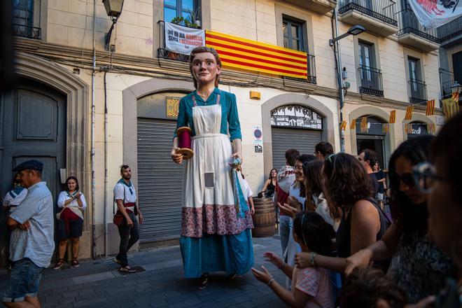 La FMA de Manresa estrena la geganta Sibil·la