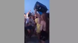 Más de 150 personas en una fiesta ilegal en una playa de Formentera